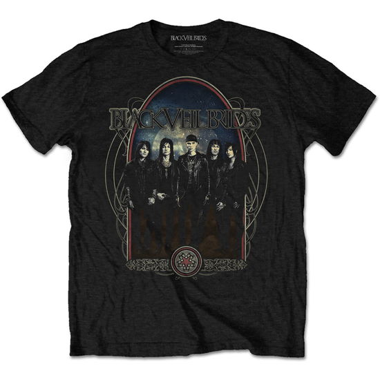 Black Veil Brides Unisex T-Shirt: Ornaments - Black Veil Brides - Merchandise - BandMerch - 5056170606615 - 