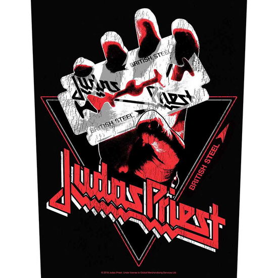 Cover for Judas Priest · Judas Priest Back Patch: British Steel Vintage (MERCH) (2023)