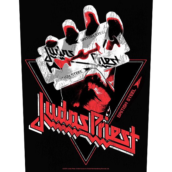 Cover for Judas Priest · Judas Priest Back Patch: British Steel Vintage (MERCH)