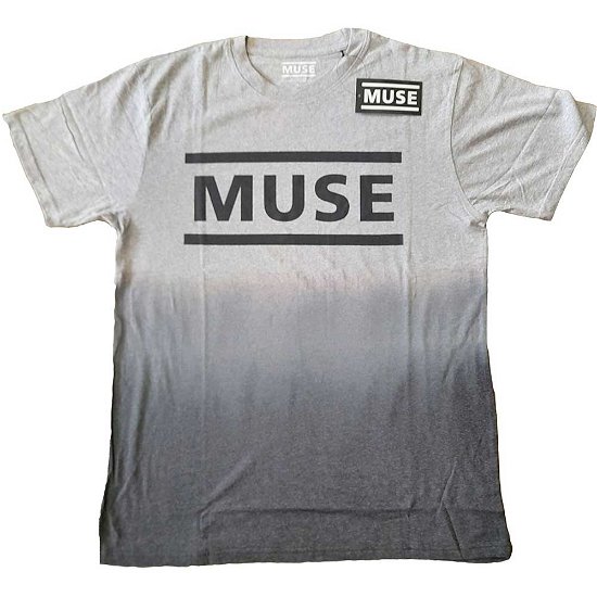 Muse Unisex T-Shirt: Logo (Wash Collection) - Muse - Fanituote -  - 5056561011615 - 