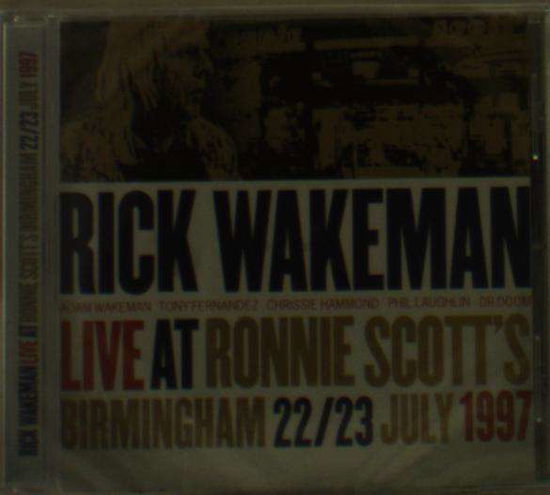 Live at Ronnie Scotts - Rick Wakeman - Musik - GONZO - 5060230868615 - 26. oktober 2018