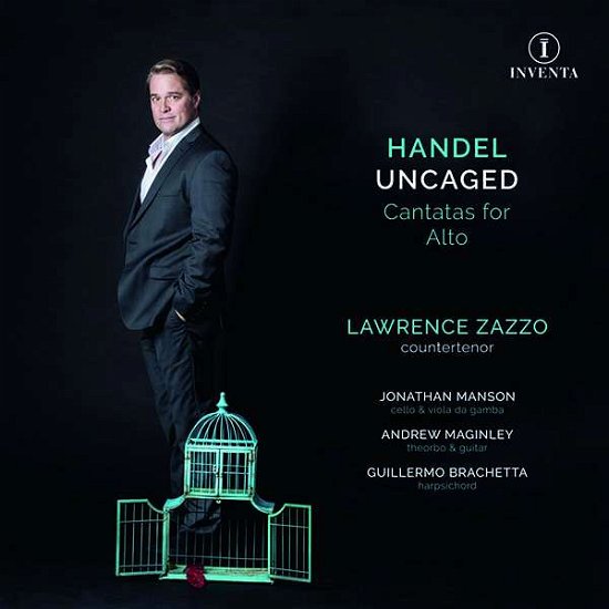 Cover for Zazzo / Manson / Maginley · Handel Uncaged: Cantatas For Alto (CD) (2019)