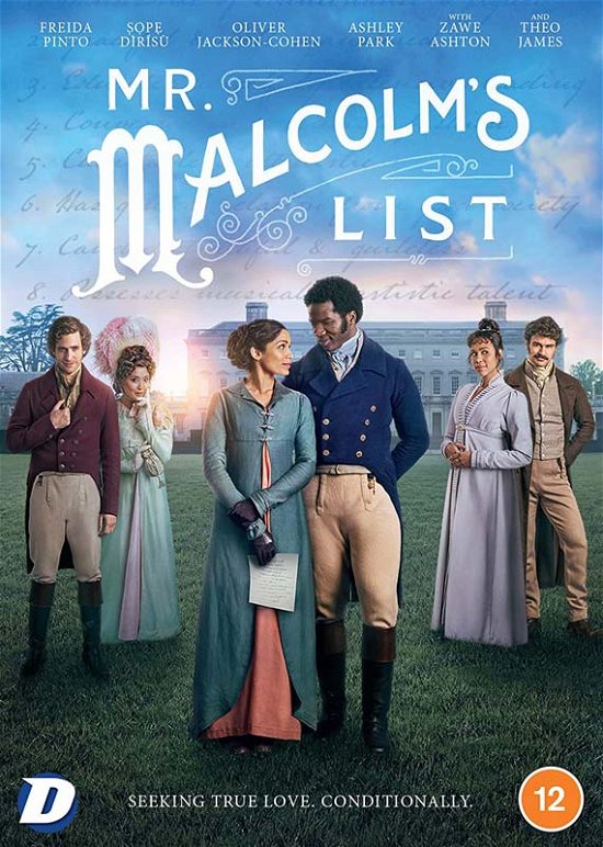 Cover for Mr Malcolms List DVD · Mr Malcolms List (DVD) (2022)