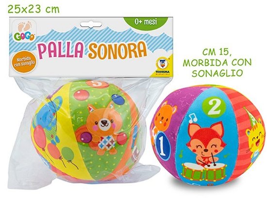 Cover for Teorema: Prima Infanzia Gogo · Teorema: Prima Infanzia Gogo - Palla Morbidosa Con Sonaglio - Busta (Toys)