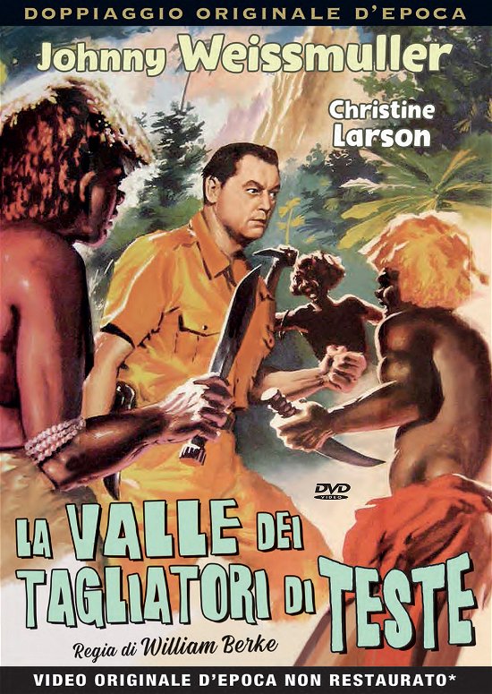 Cover for Johnny Weissmuller · Valle Dei Tagliatori Di Teste (La) (DVD)