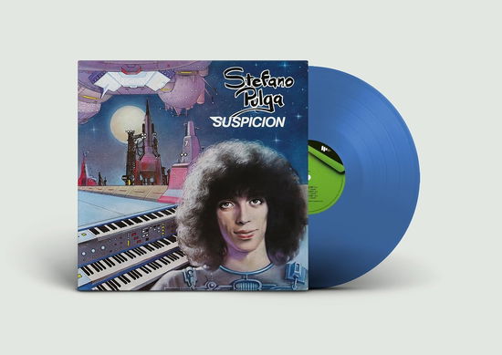 Cover for Pulga Stefano · Suspicion - Lp 180 Gr. Blu Trasparente Autografato 300 Copie Numerate Ltd. Ed. (LP) (2025)