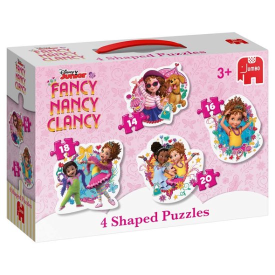 Fancy Nancy Clancy Jumbo Shaped Jigsaw Puzzles x 4 (Puslespill)