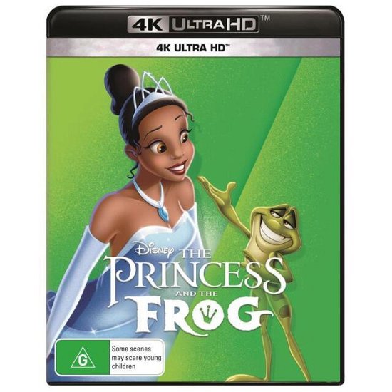Cover for The Princess And The Frog (4K Ultra HD) (2010)