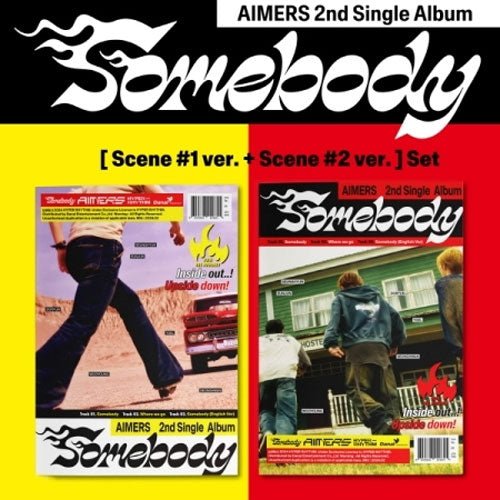 Cover for Aimers · Somebody (CD/Merch) [Random Photobook edition] (2024)