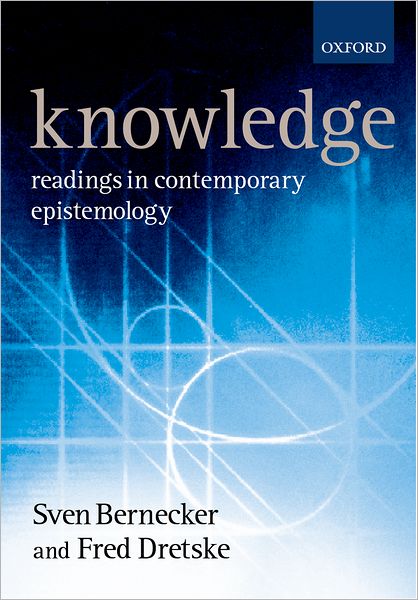 Cover for Sven Bernecker · Knowledge: Readings in Contemporary Epistemology (Taschenbuch) (2000)