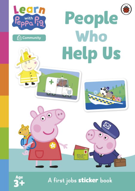 Cover for Peppa Pig · Learn with Peppa: People Who Help Us Sticker activity book - Learn with Peppa (Paperback Book) (2025)