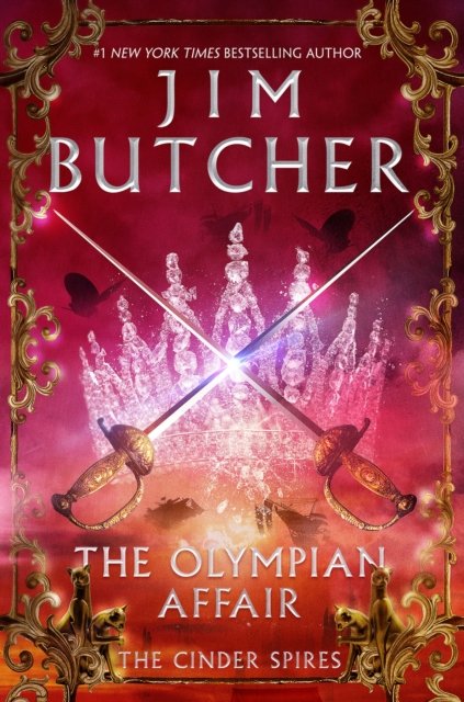 Cover for Jim Butcher · The Olympian Affair: Cinder Spires, Book Two - Cinder Spires (Hardcover Book) (2023)