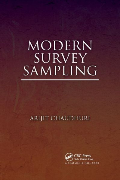 Cover for Arijit Chaudhuri · Modern Survey Sampling (Paperback Book) (2019)