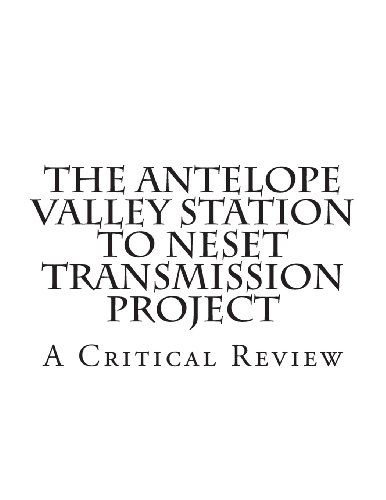 Cover for Thomas D. Isern · The Antelope Valley Station to Neset Transmission Project: a Critical Review (White Paper) (Volume 1) (Paperback Book) (2014)