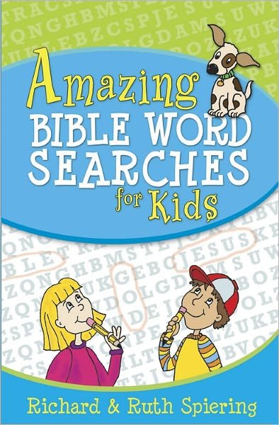 Cover for Richard Spiering · Amazing Bible Word Searches for Kids (Paperback Book) (2011)