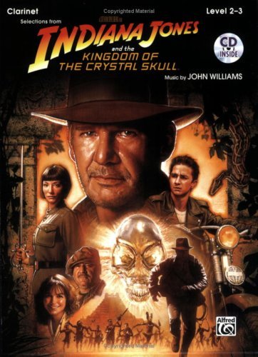 Cover for John · Indiana Jones and the Kingdom of the Crystal Skull Instrumental Solos: Clarinet (Book &amp; Cd) (Pop Instrumental Solo) (Paperback Bog) (2008)