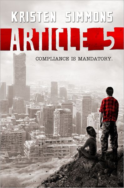 Cover for Kristen Simmons · Article 5 (Paperback Book) (2013)