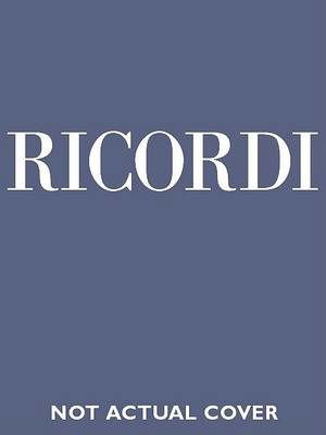 I Lombardi - Giuseppe Verdi - Libros - Ricordi - 9780793528615 - 1 de noviembre de 1986