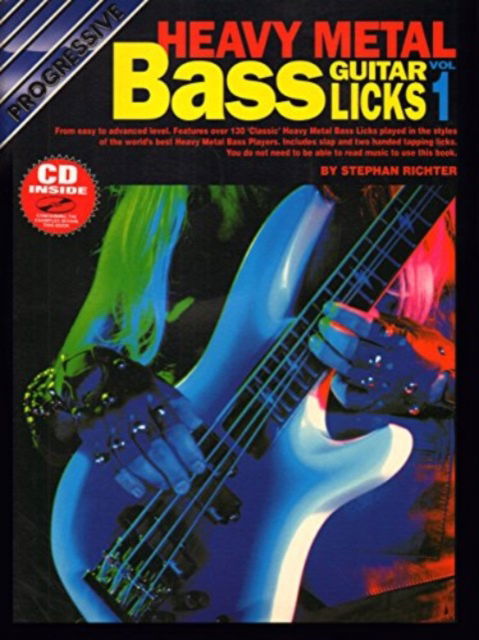 Cover for Stephan Richter · Progressive Metal Bass Licks - Volume 1 (Book) (2004)