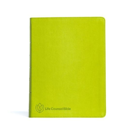 Cover for New Growth Press · CSB Life Counsel Bible, Grass Green LeatherTouch (Book) (2023)