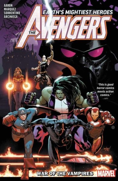 Cover for Jason Aaron · Avengers By Jason Aaron Vol. 3: War Of The Vampire (Pocketbok) (2019)