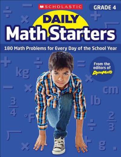 Cover for Bob Krech · Daily Math Starters : Grade 4 : 180 Math Problems for Every Day of the School Year (Paperback Book) (2018)