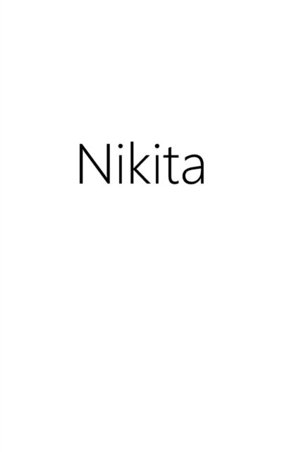 Nikita - Bo Chen - Livres - Blurb - 9781364831615 - 10 novembre 2015