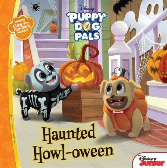 Cover for Disney Book Group · Puppy Dog Pals Haunted Howl-oween: With Glow-in-the-Dark Stickers! (Paperback Bog) (2018)