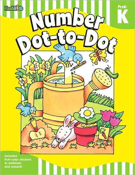 Cover for Flash Kids Editors · Number Dot-to-dot: Grade Pre-k-k (Flash Skills) (Paperback Book) (2010)