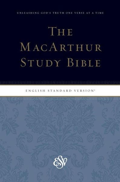 Cover for John Macarthur · ESV MacArthur Study Bible, Personal Size (Hardcover Book) (2013)