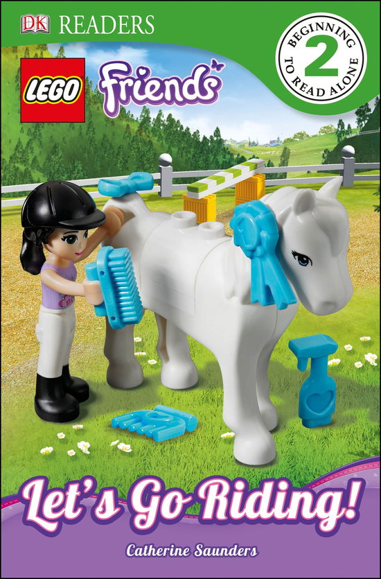 Cover for Catherine Saunders · DK Readers L2: LEGO Friends: Let's Go Riding! - DK Readers Level 2 (Paperback Book) (2013)