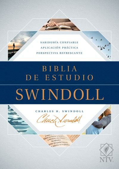 Cover for Tyndale · Biblia de Estudio Swindoll NTV (Tapa Dura, Azul)the Swindoll Study Bible NTV (Hardcover, Blue) (Bog) (2021)