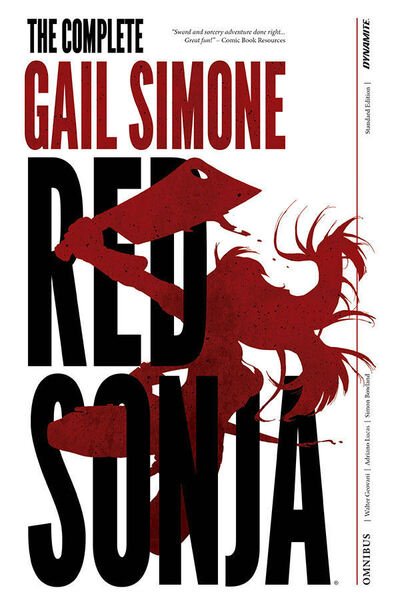 Cover for Gail Simone · The Complete Gail Simone Red Sonja Oversized Ed. HC (Hardcover bog) (2019)
