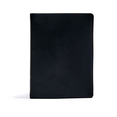 Cover for Holman Bible Publishers · CSB Verse-by-Verse Reference, Black Premium Genuine Leather (Leather Book) (2020)