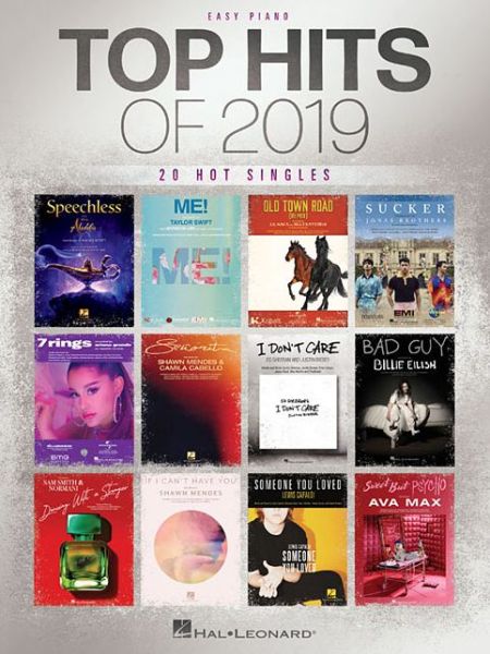 Cover for Hal Leonard Corp. Staff · Top Hits Of 2019 (Book) (2019)