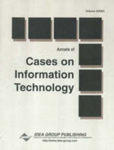 Cover for Mehdi Khosrow-Pour · Annals of Cases on Information Technology: Volume Five (Inbunden Bok) (2003)