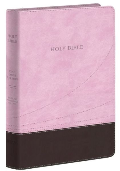 Cover for Hendrickson Publishers · Large Print Thinline Reference Bible-kjv (Supersaver) (Leather Book) [Pink/Brown Imitation] (2010)