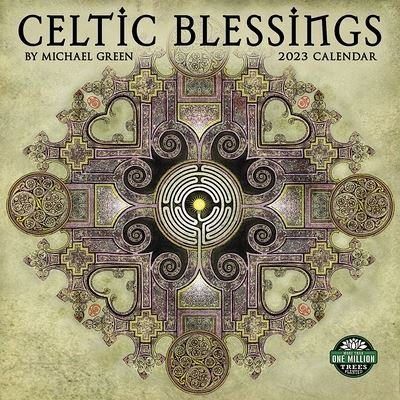 Cover for Michael Green · Celtic Blessings 2023 Wall Calendar - Square (Kalender) (2022)