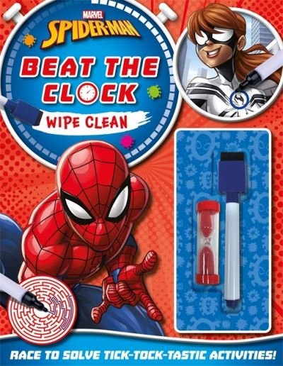Cover for Marvel Entertainment International Ltd · Marvel Spider-Man: Beat the Clock Wipe Clean - Timed Activities for Kids (Paperback Book) (2023)