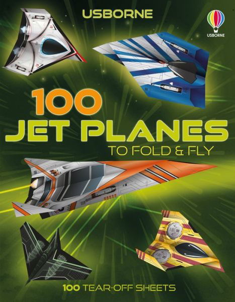 100 Jet Planes to Fold and Fly - Fold and Fly - James Maclaine - Livros - Usborne Publishing Ltd - 9781803701615 - 7 de julho de 2022