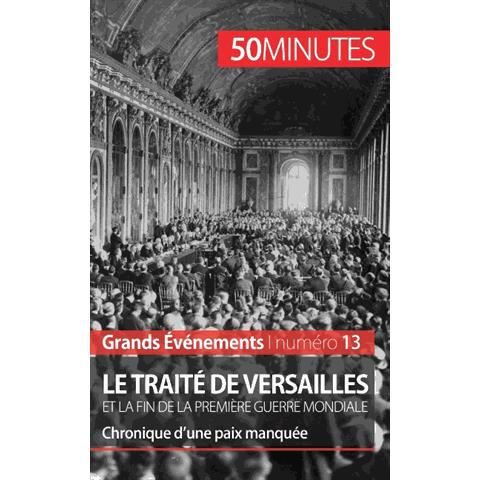 Cover for Jonathan D'Haese · Le traite de Versailles et la fin de la Premiere Guerre mondiale (Paperback Book) (2015)