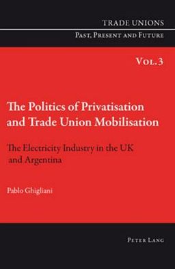 Cover for Pablo Ghigliani · The Politics of Privatisation and Trade Union Mobilisation: The Electricity Industry in the UK and Argentina - Trade Unions. Past, Present and Future (Paperback Book) [New edition] (2010)