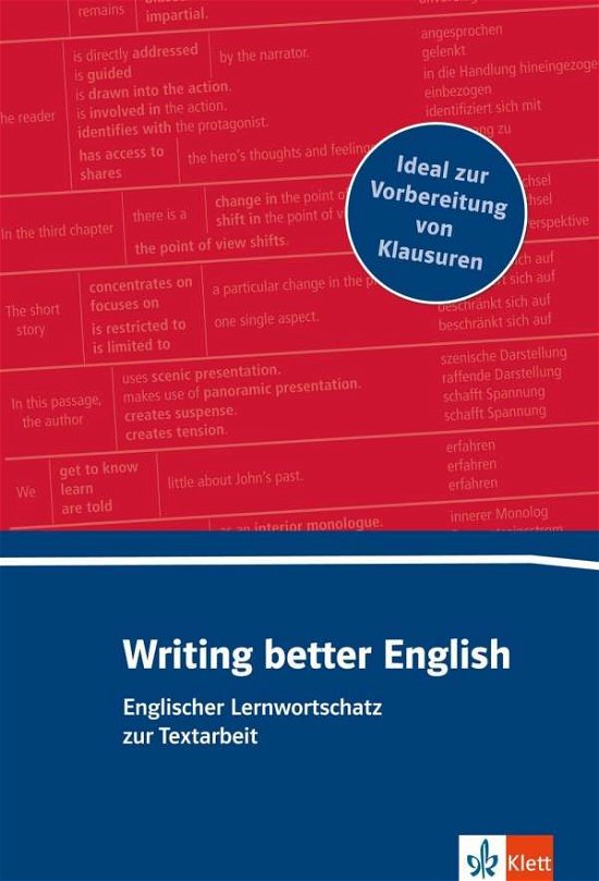 Writing better English A2-B2 - Wurm - Böcker -  - 9783125195615 - 