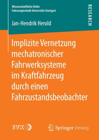 Cover for Herold · Implizite Vernetzung mechatronis (Bog) (2018)