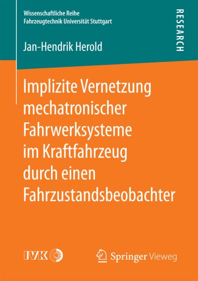 Cover for Herold · Implizite Vernetzung mechatronis (Bog) (2018)