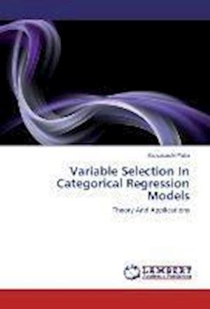 Cover for Patra · Variable Selection In Categorical (Book)
