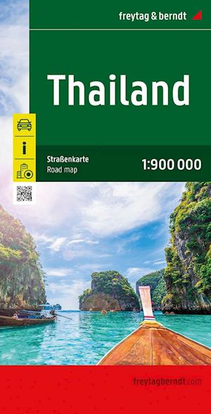 Cover for Freytag &amp; Berndt · Thailand Road Map (Landkarten) (2024)