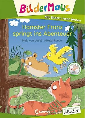 Cover for Maja von Vogel · Bildermaus - Hamster Franz springt ins Abenteuer (Inbunden Bok) (2022)