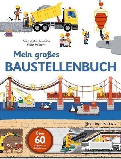 Cover for Baumann · Mein großes Baustellenbuch (Bog)