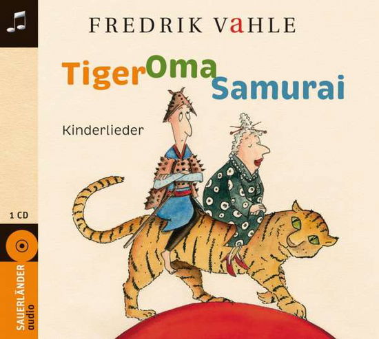 Cover for Fredrik Vahle · Vahle-Tiger,Oma,Samurai (CD)